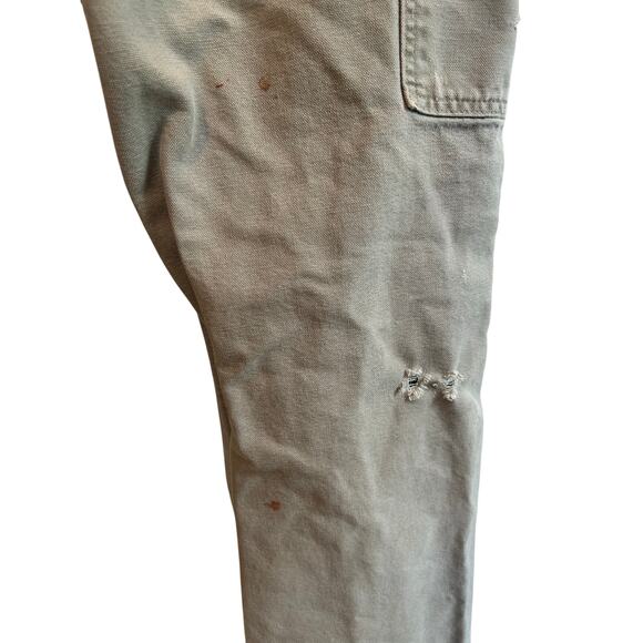 Carhartt Distressed Canvas Pants 31X32 - Picture 4 of 8